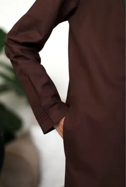 Aashi Brown Shrug 