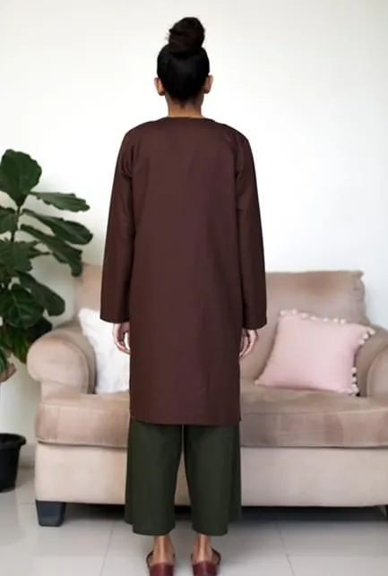 Aashi Brown Shrug 