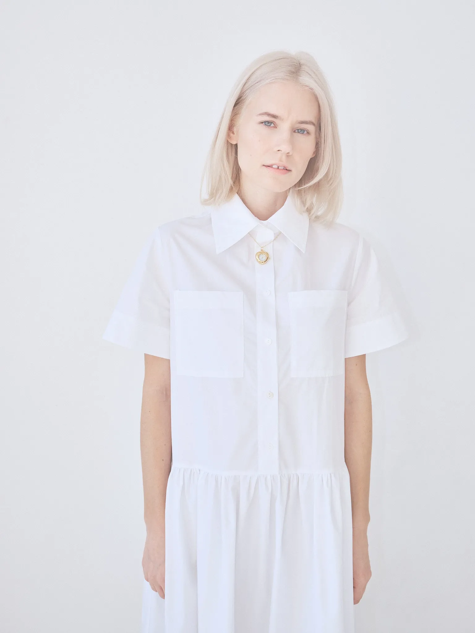 Bay Midi Dress - White
