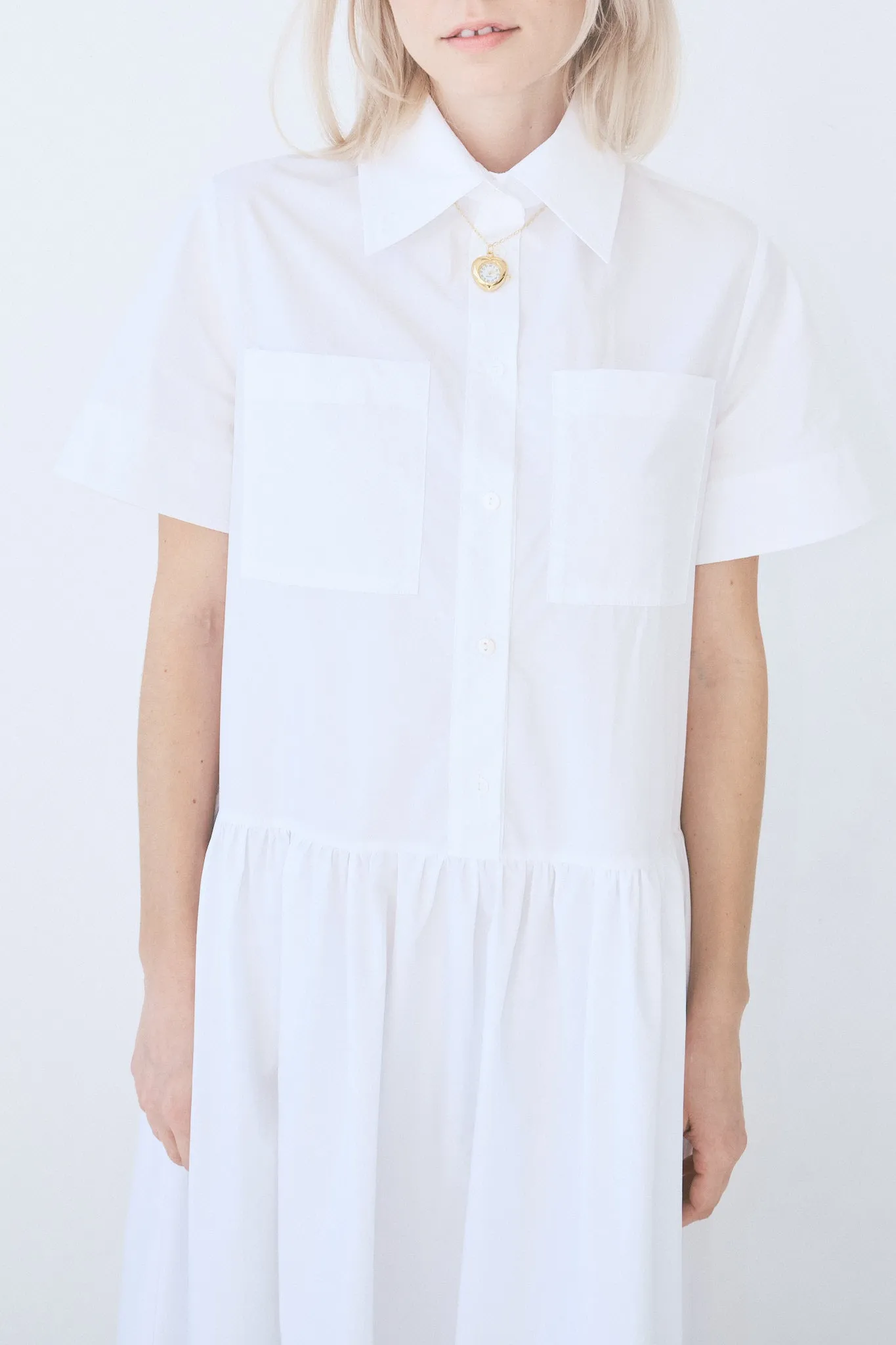Bay Midi Dress - White