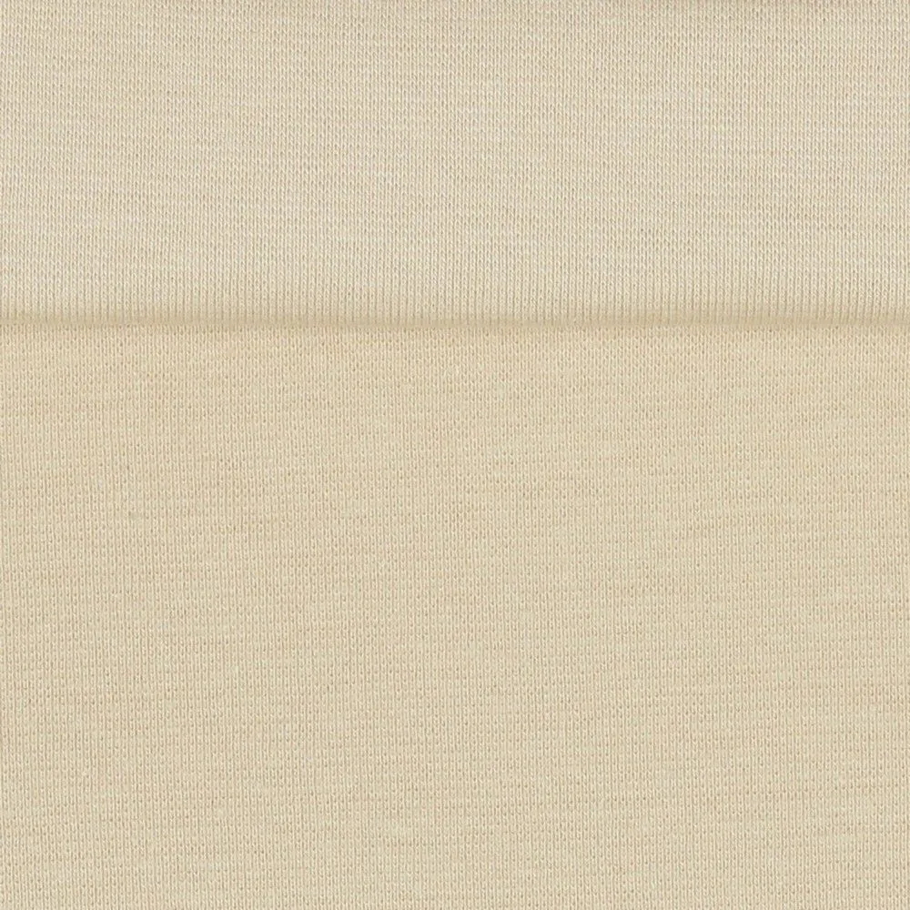 Beige Organic Tubular Cuff Ribbing