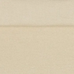 Beige Organic Tubular Cuff Ribbing