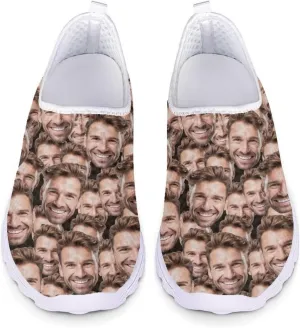Belidome Slip On Sneakers Clipper Shoes for Women Men Casual Comfortable Walking Running Footwear