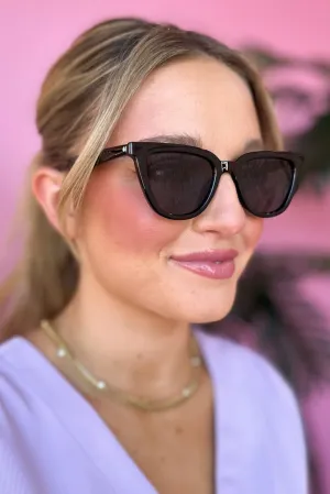 Black Round Sunglasses