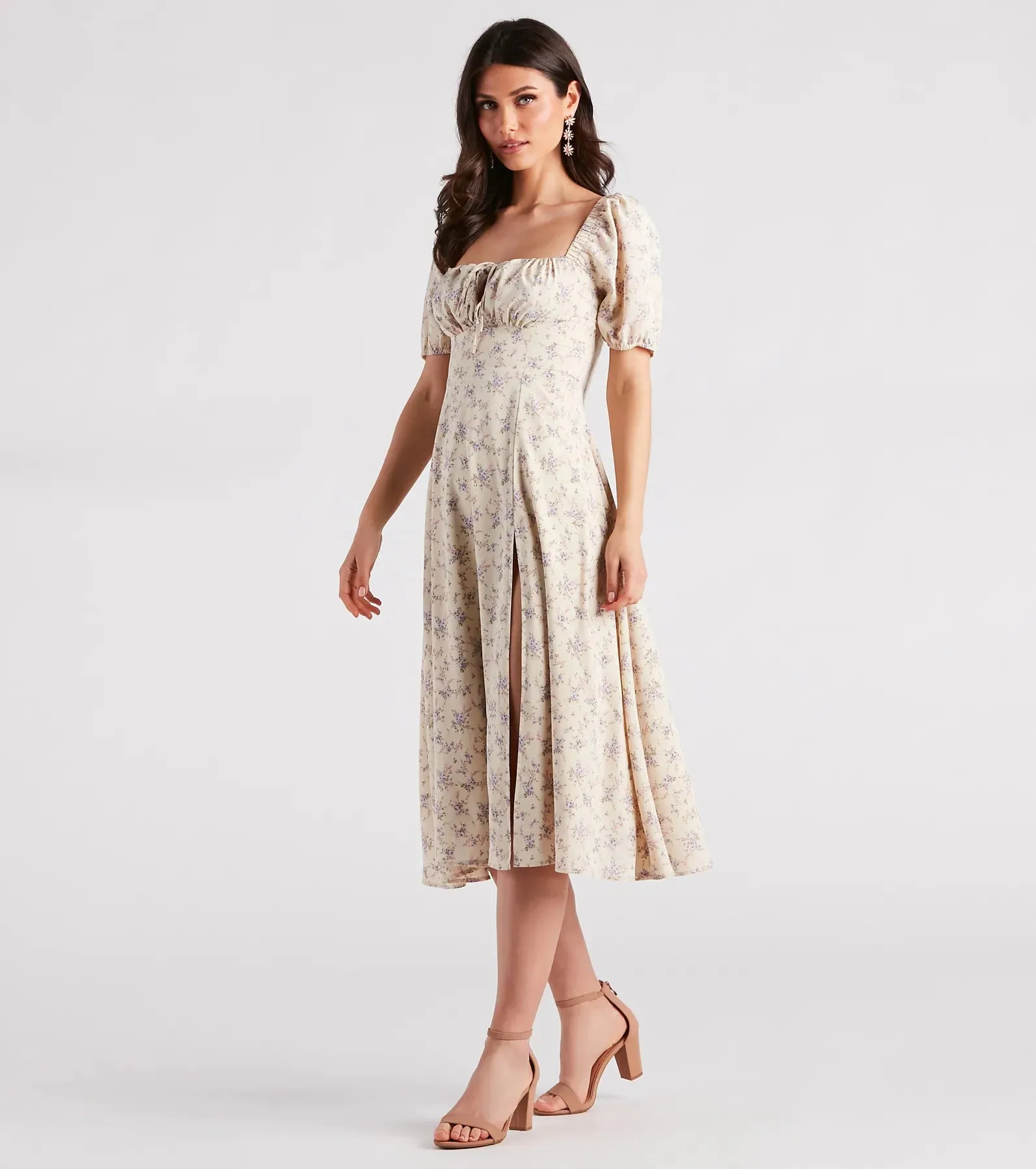 Breezy Weekend Vibes Floral Dress