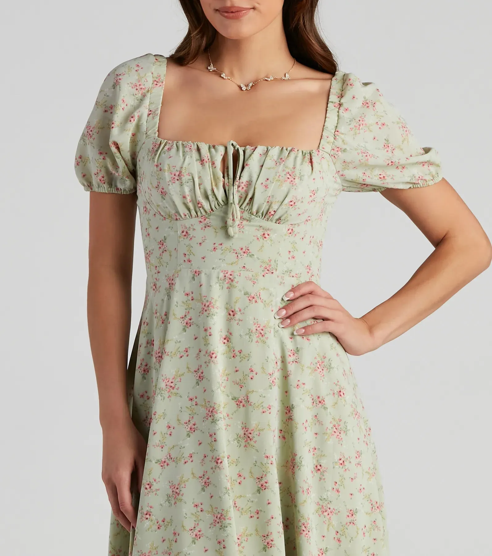 Breezy Weekend Vibes Floral Dress