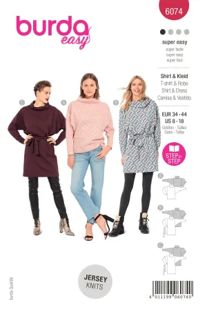 Burda X06074 Misses Dress