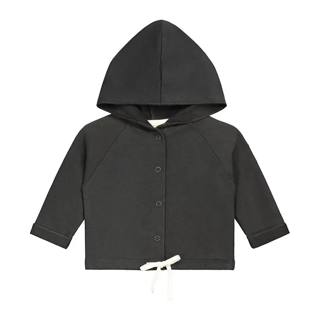 Cardigan Hooded Baby Nearly Black