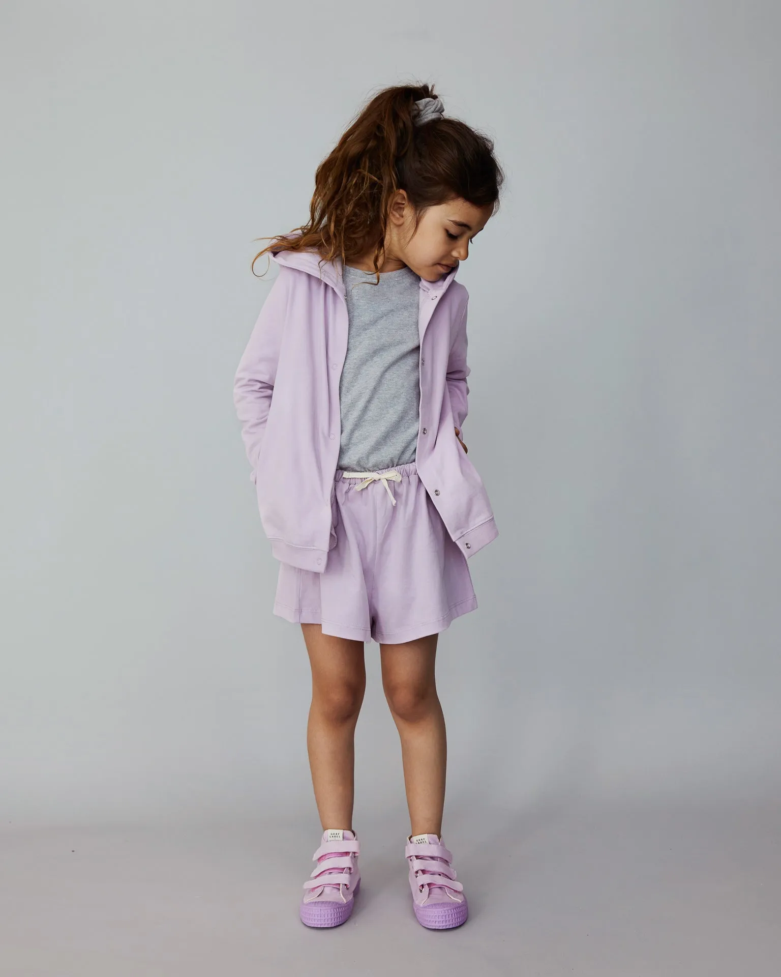 Cardigan Hooded Purple Haze