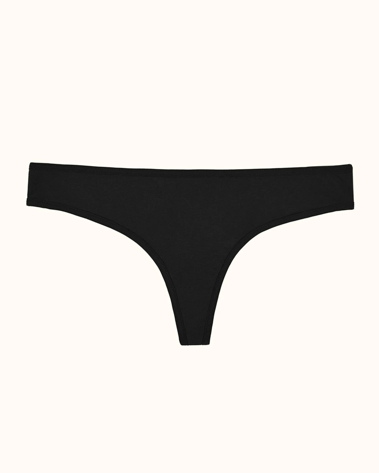 Comfort Stretch Thong | black