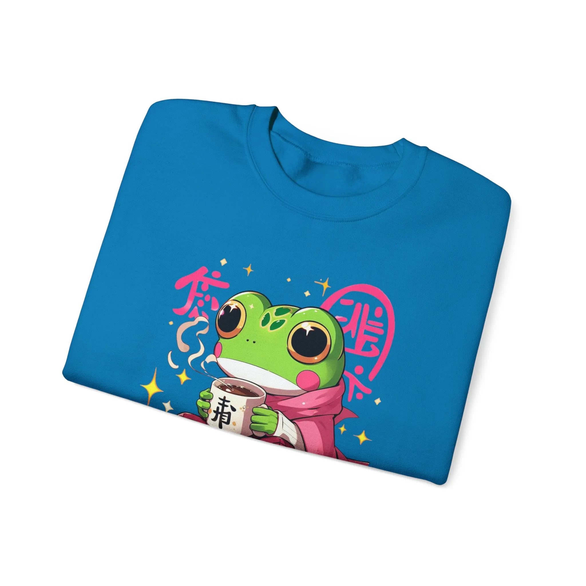 Cozy Frog-Themed Unisex Sweatshirt | Perfect for Relaxation and Gift-Giving