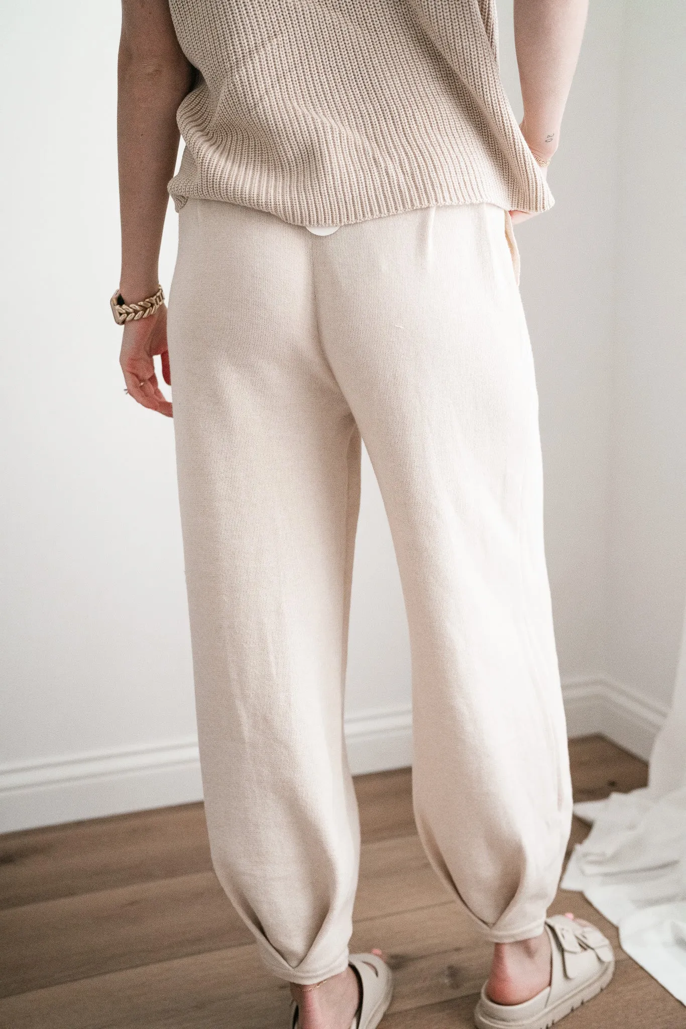 Della Sweater Lounge Set- Pants