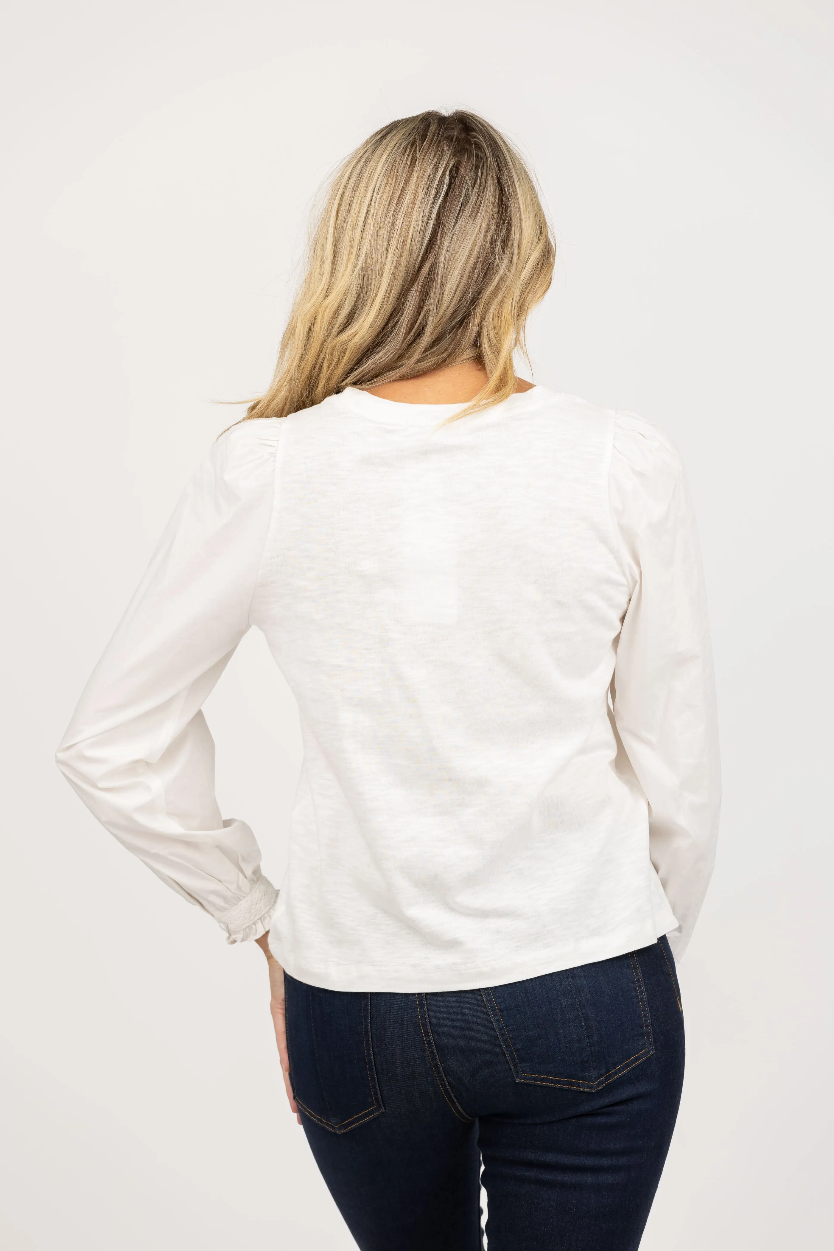 Design History Top in White
