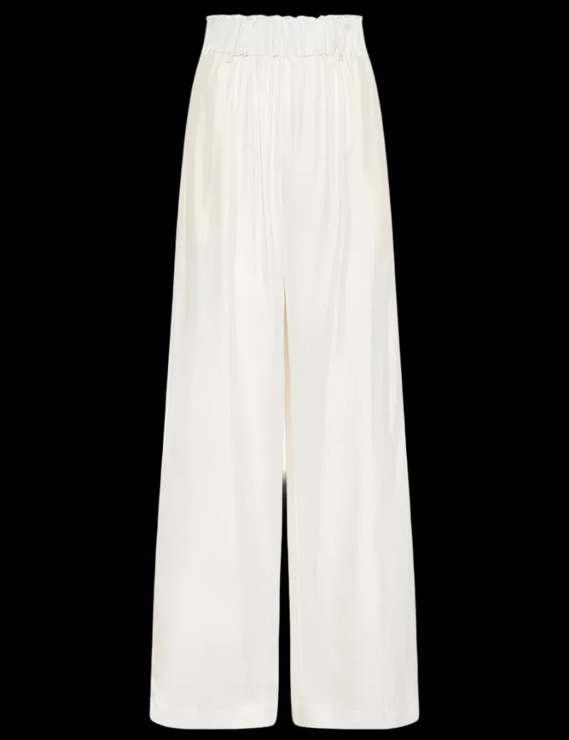 Draped pull-on pant