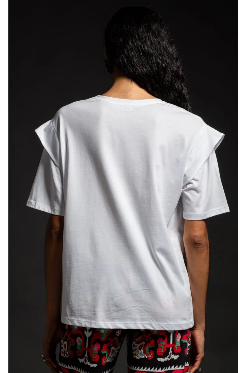 FAITH T-SHIRT - Cotton white