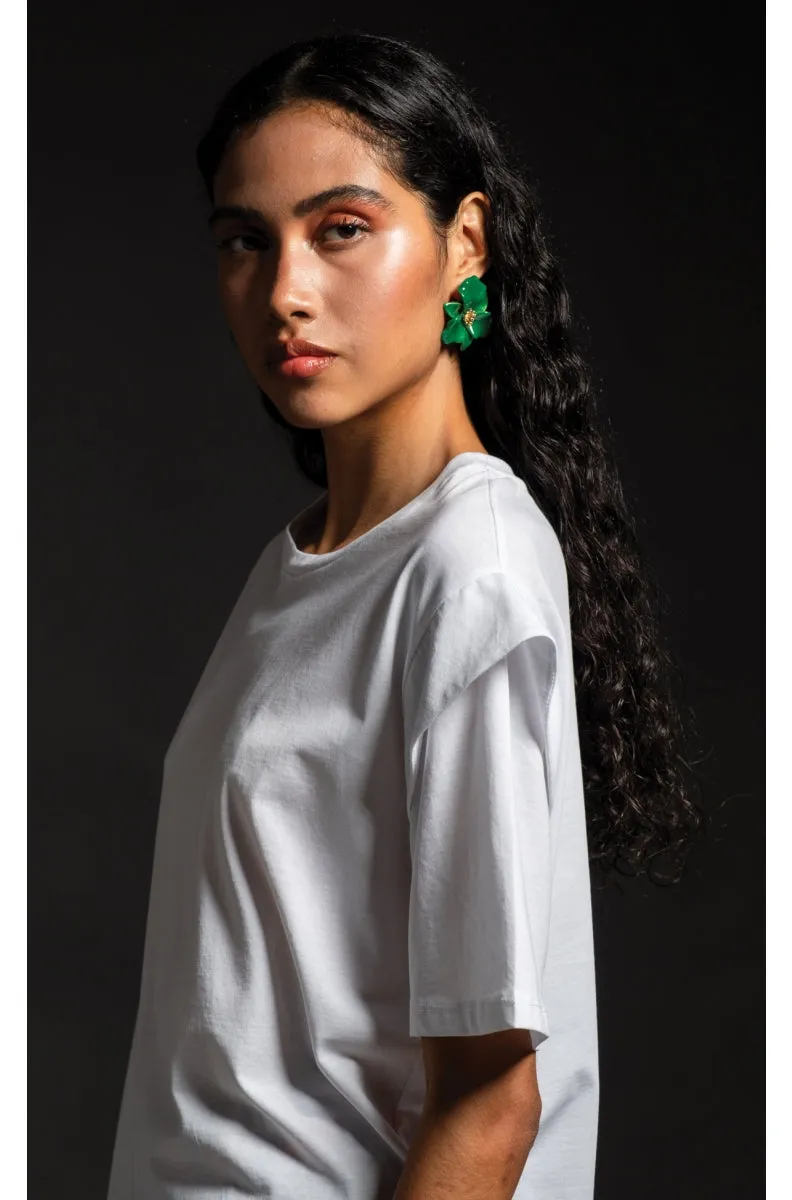 FAITH T-SHIRT - Cotton white