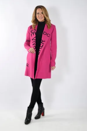 Frank Lyman Fuchsia/Black Cardigan