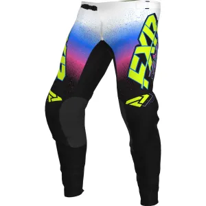 FXR  Retro Podium MX Pants Stretch Fabric Slim Fit Ventilated Adjustable Waist