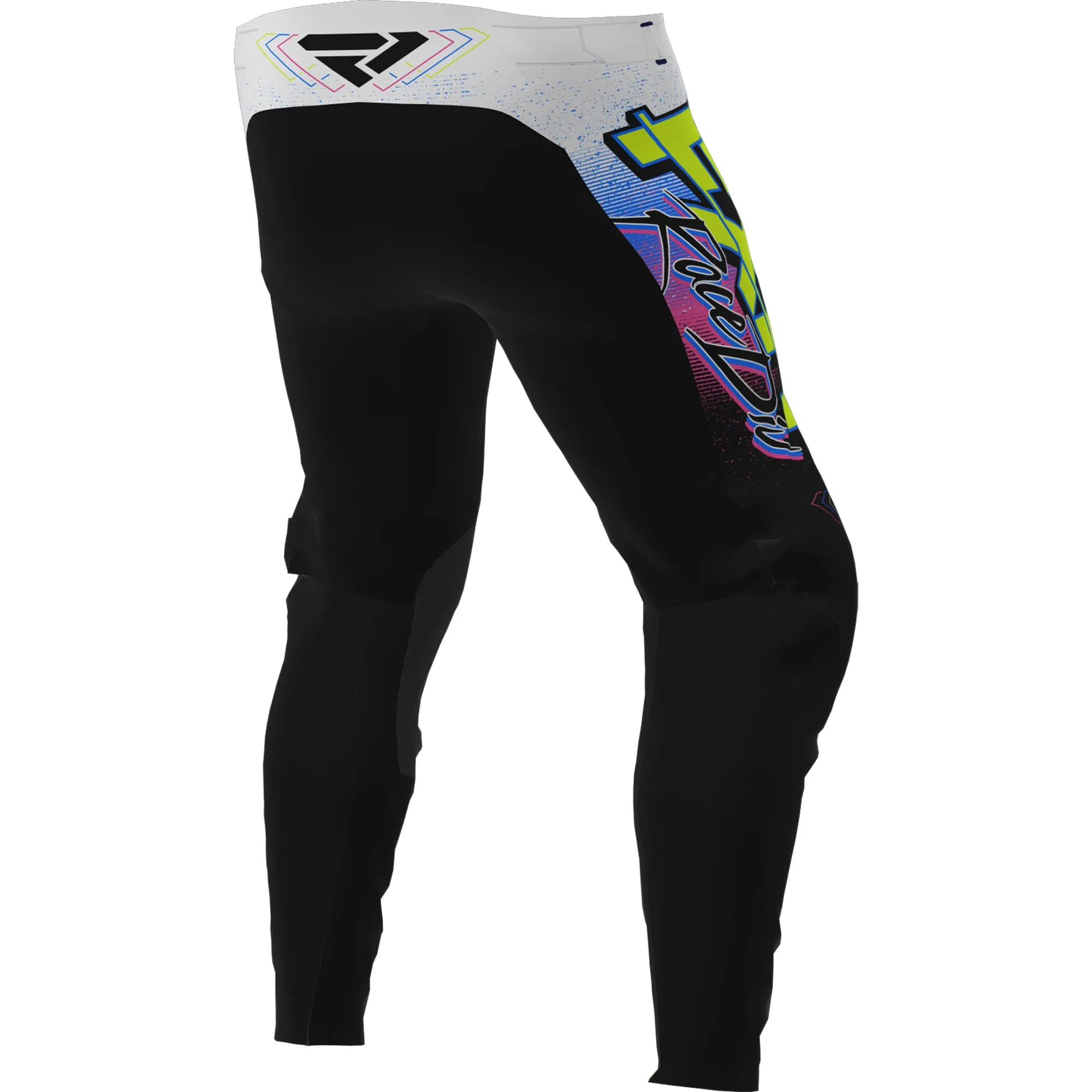 FXR  Retro Podium MX Pants Stretch Fabric Slim Fit Ventilated Adjustable Waist