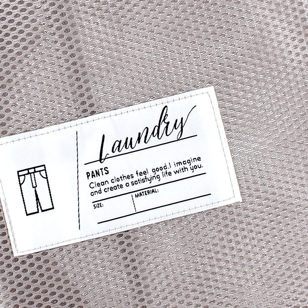 Grey Cylindrical Laundry Net