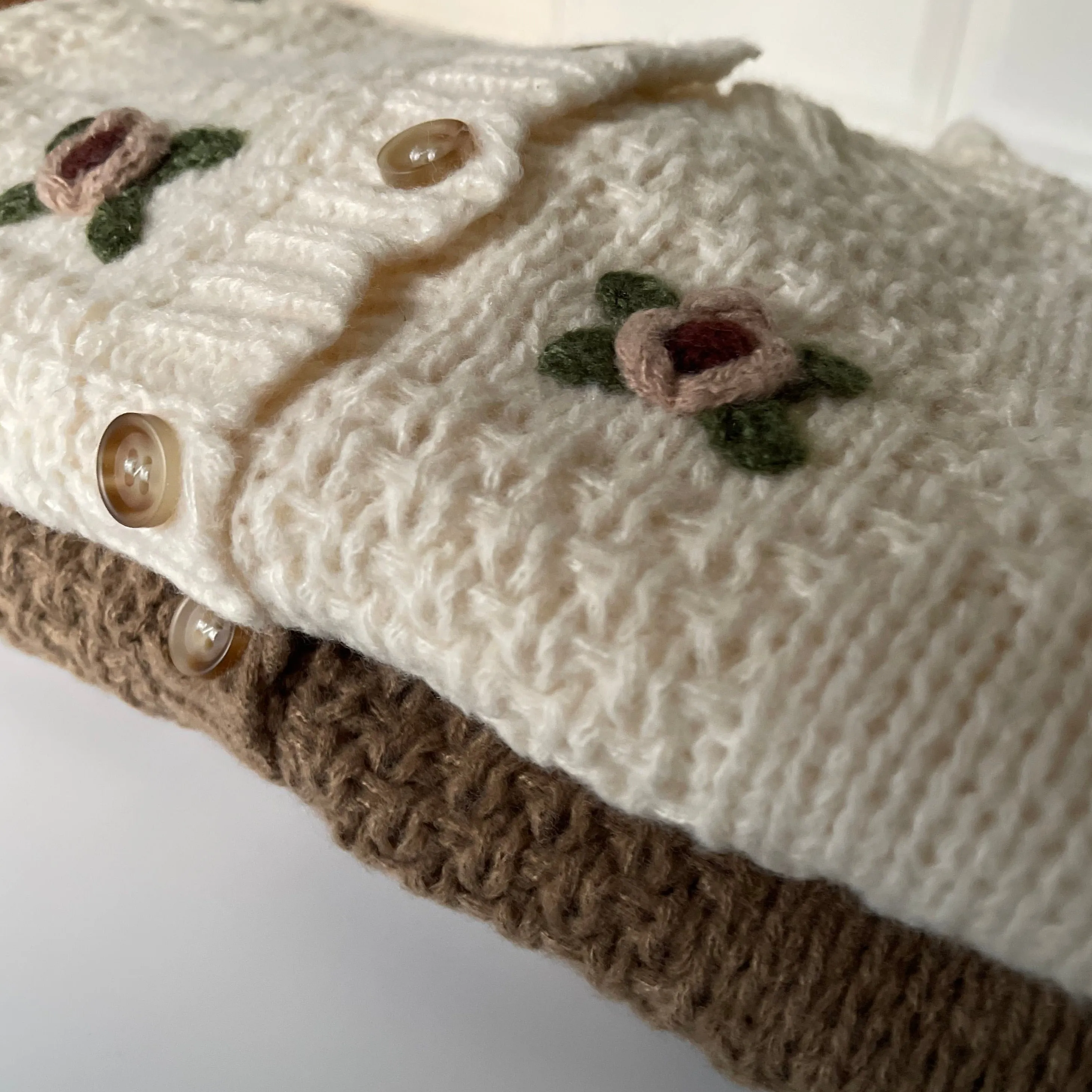 Hannah Knitted Cardigan (Two Colours)