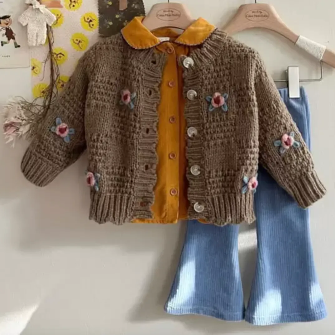 Hannah Knitted Cardigan (Two Colours)