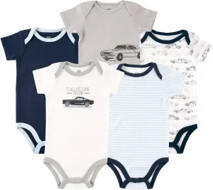 Hudson Baby Baby Boy's Cotton Bodysuits