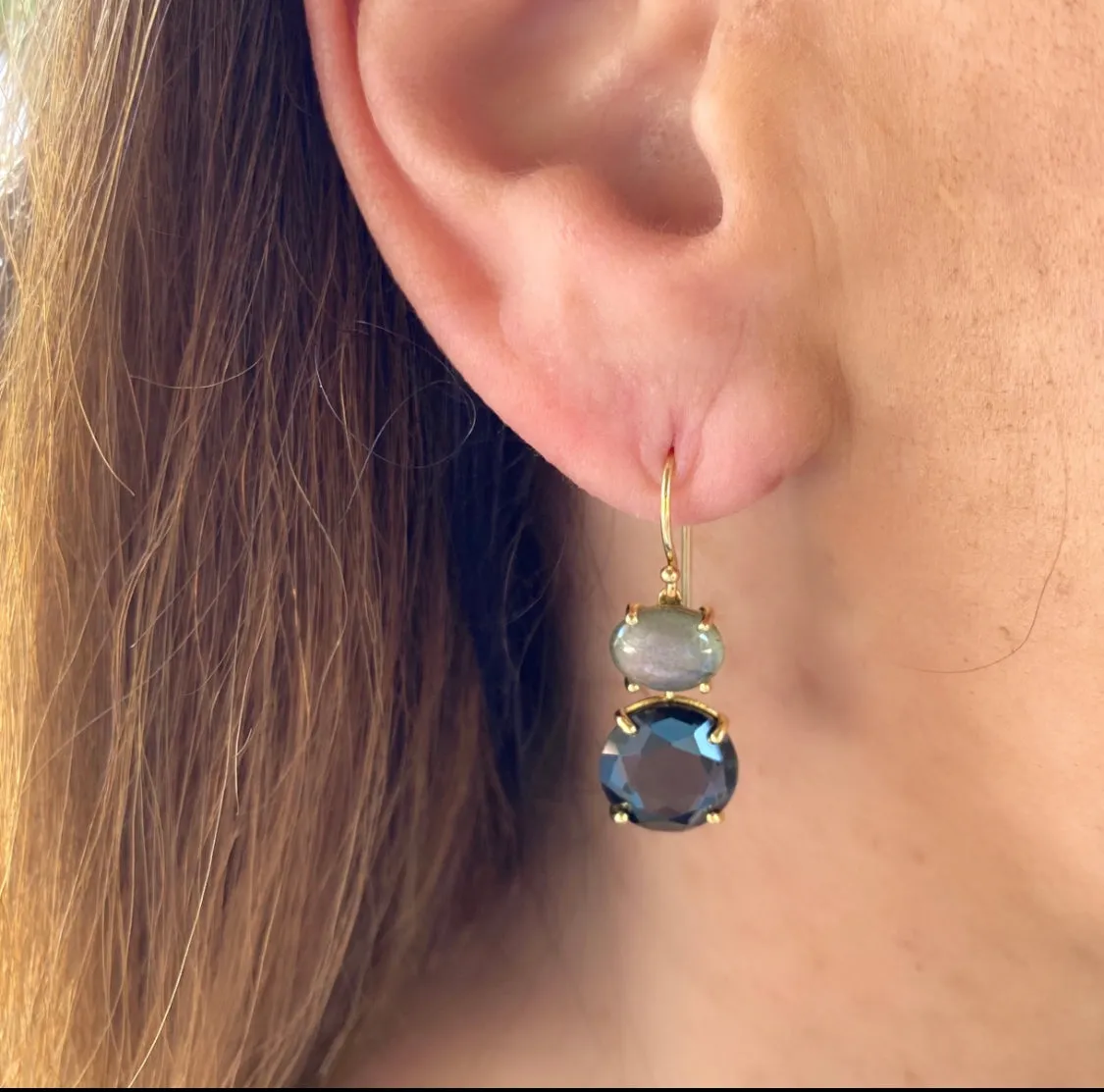 Ippolita Gem-Set & 18k Gold Earrings