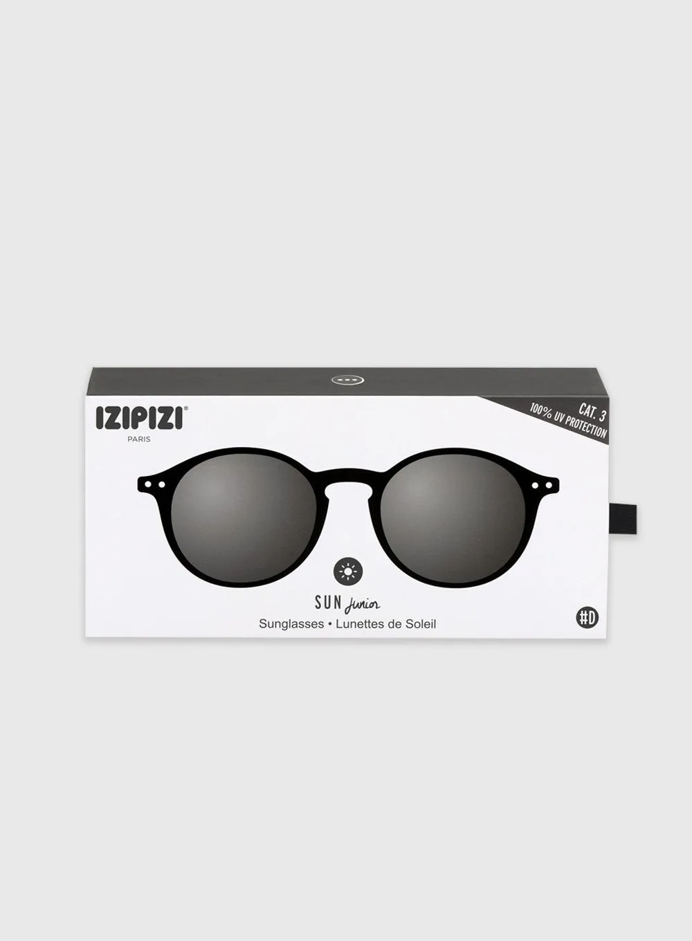IZIPIZI Junior Sunglasses D in Black