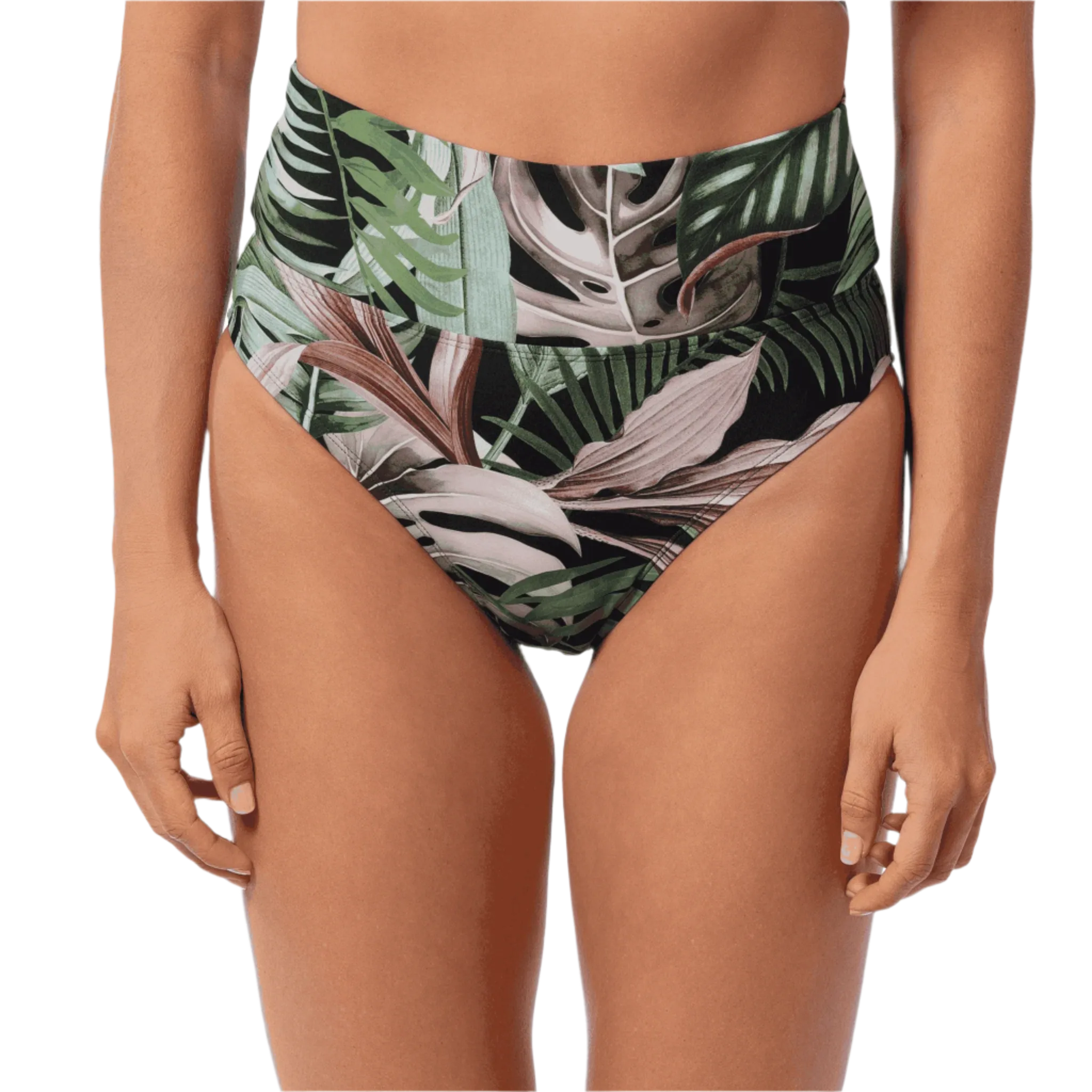 Jantzen Barbara Convertible Bottom - Jungle Glam Black