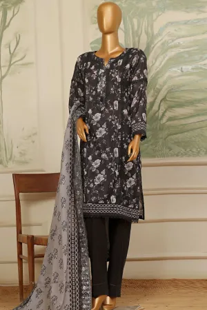 Lacekari Intermix By HZ Stitched 3 Piece Doriya Cotton Lawn Collection'2024-PDL-704
