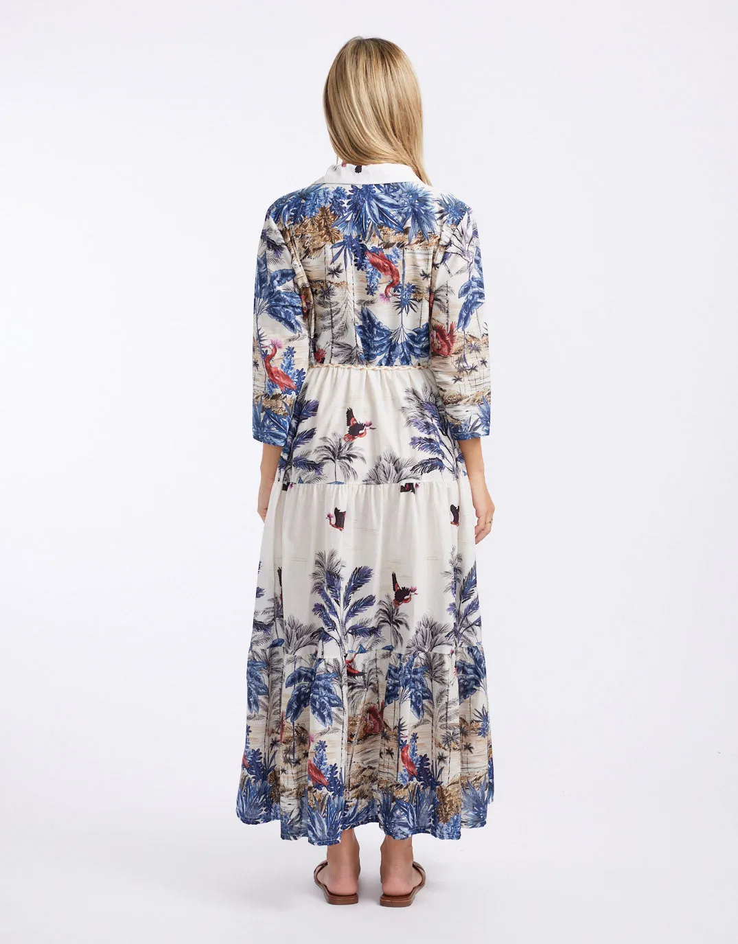 Ladies Who Lunch Dress - Red Bird