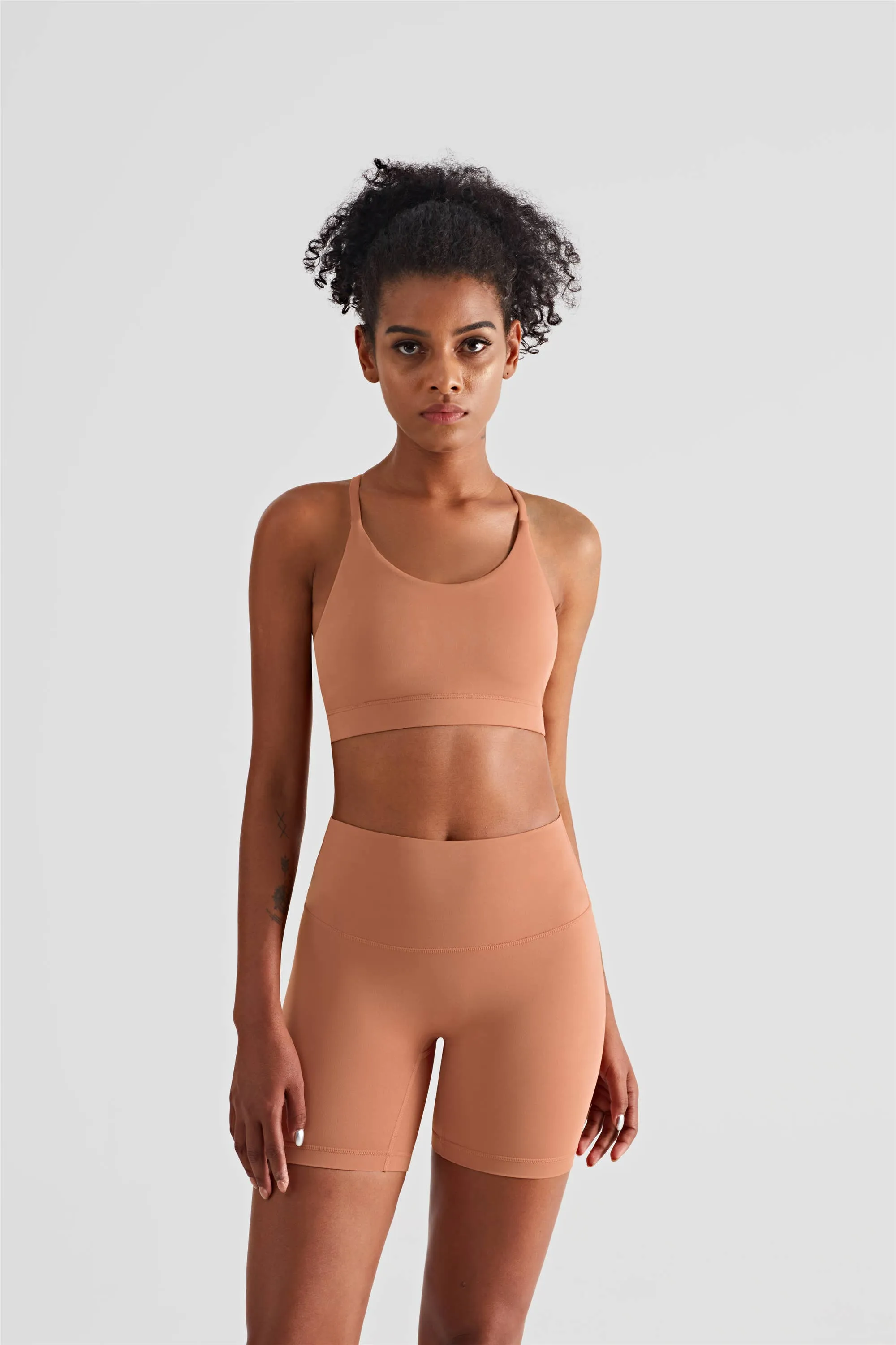 Lavender Workout Top