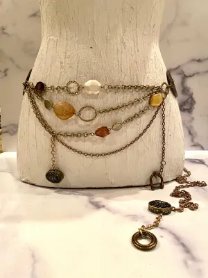 Layers & beads belt