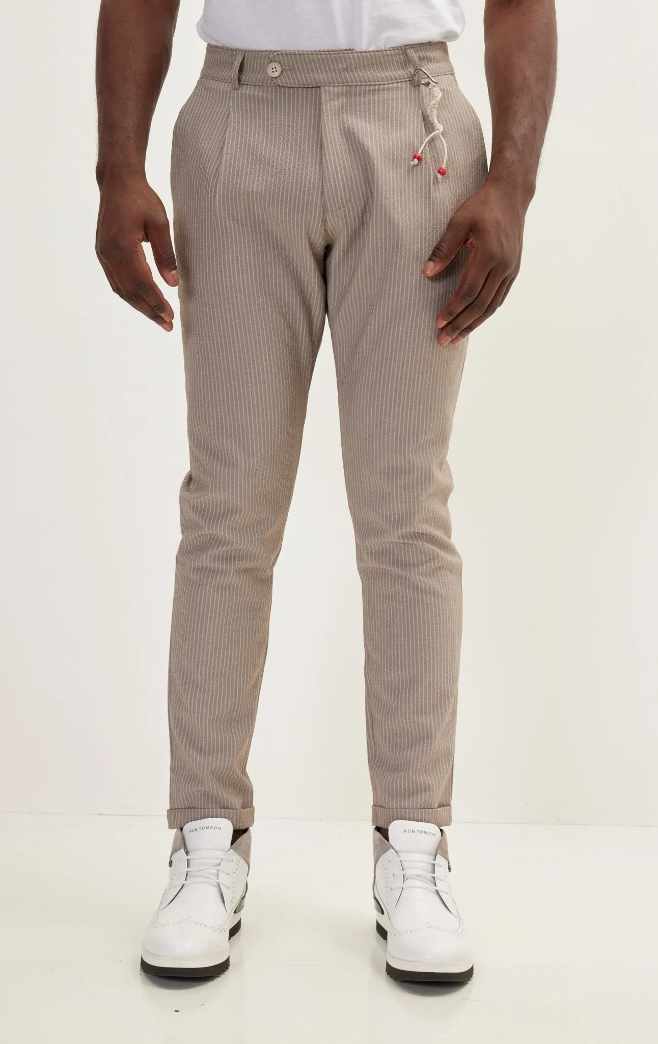Lightweight Casual Pants - Brown