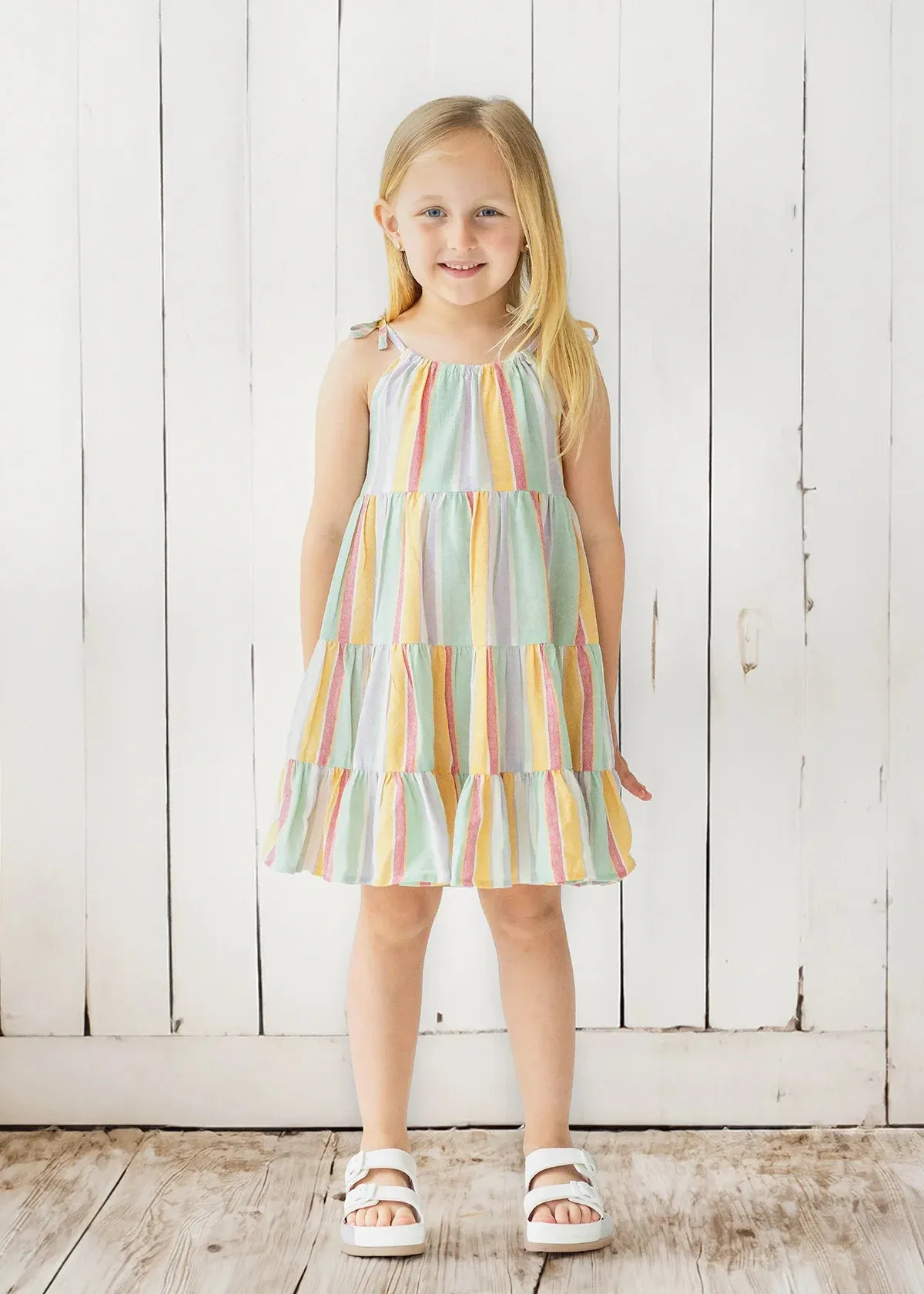 Malibu Colors Tiered Dress