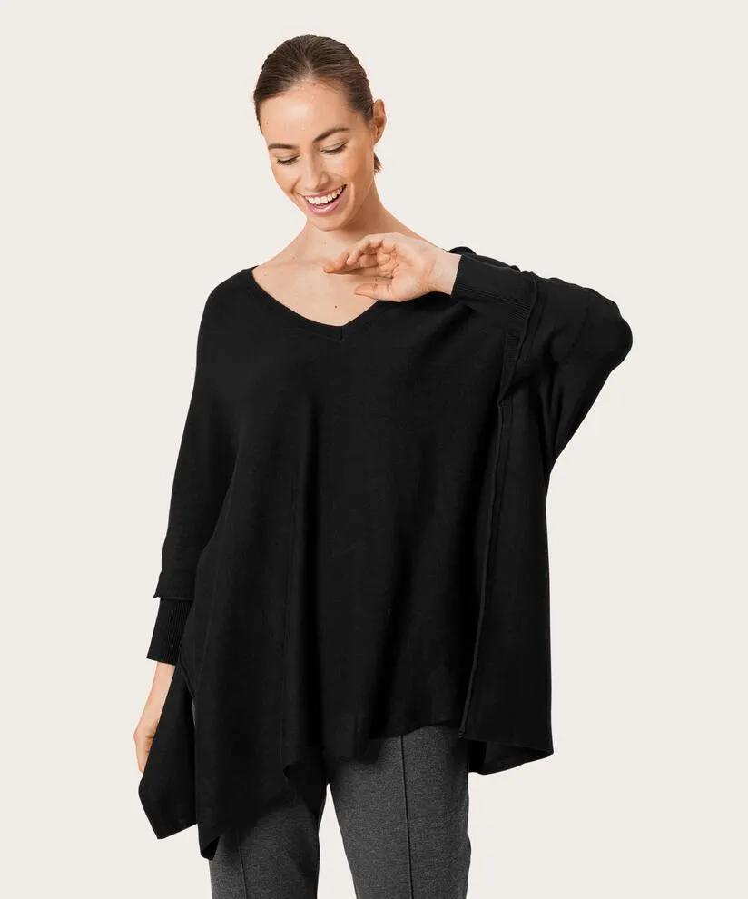 MASAI FOSNA SWEATER- BLACK