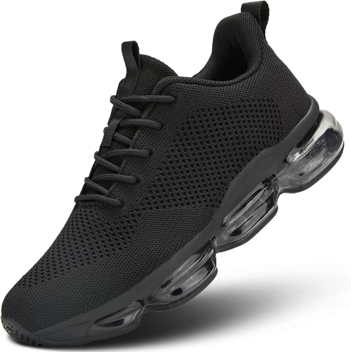 Men's Air Cushion Running Shoes Breathable Tennis Fashion Sneakers Non Slip Workout Casual Sport Gym Training Soft Sole Walking Shoes