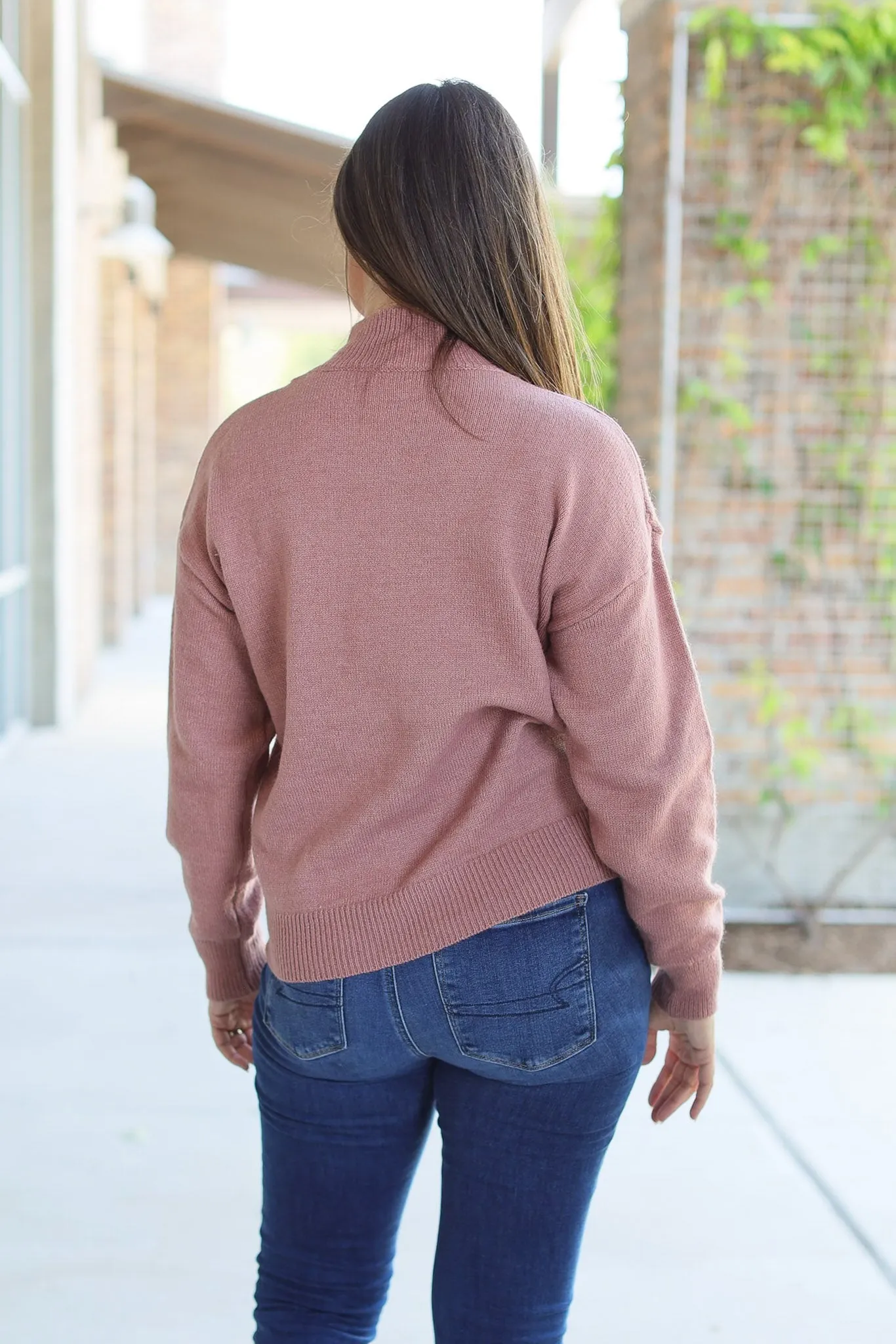 Molly Sweater - Mauve by Michelle Mae