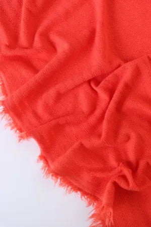 Orange Tomato Bahia Rib Knit