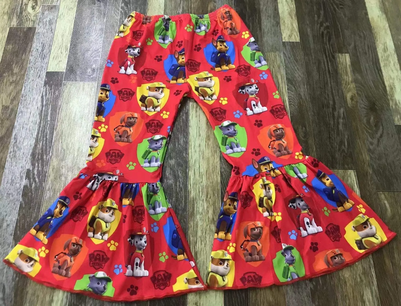 PAW PATROL RED RUFFLE ICING PANTS