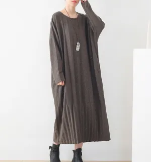 Pleated Autumn Women Dresses Casual Women DressesSSM97219