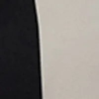 Plus Black and White Satin Wide Leg Pant