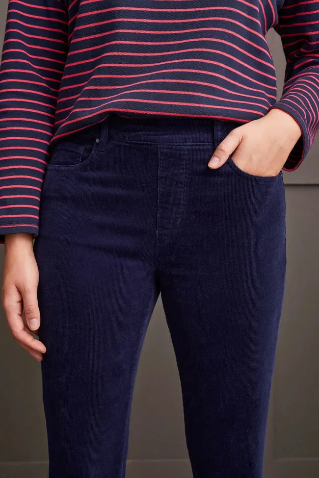 PULL ON 5 PKT PANT-SAPPHIRE