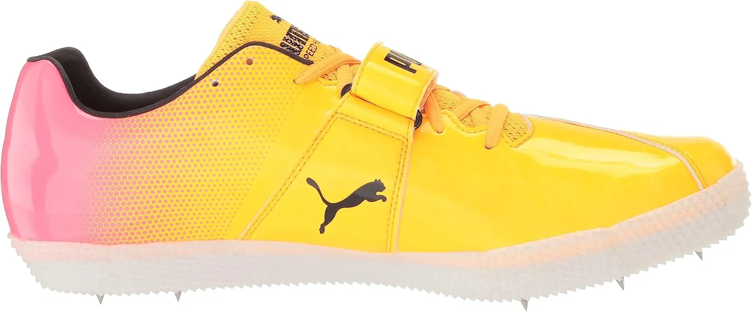 PUMA Men's Evospeed High Jump 10 Sun Stream/Sunset Glow Black 11 D (M)