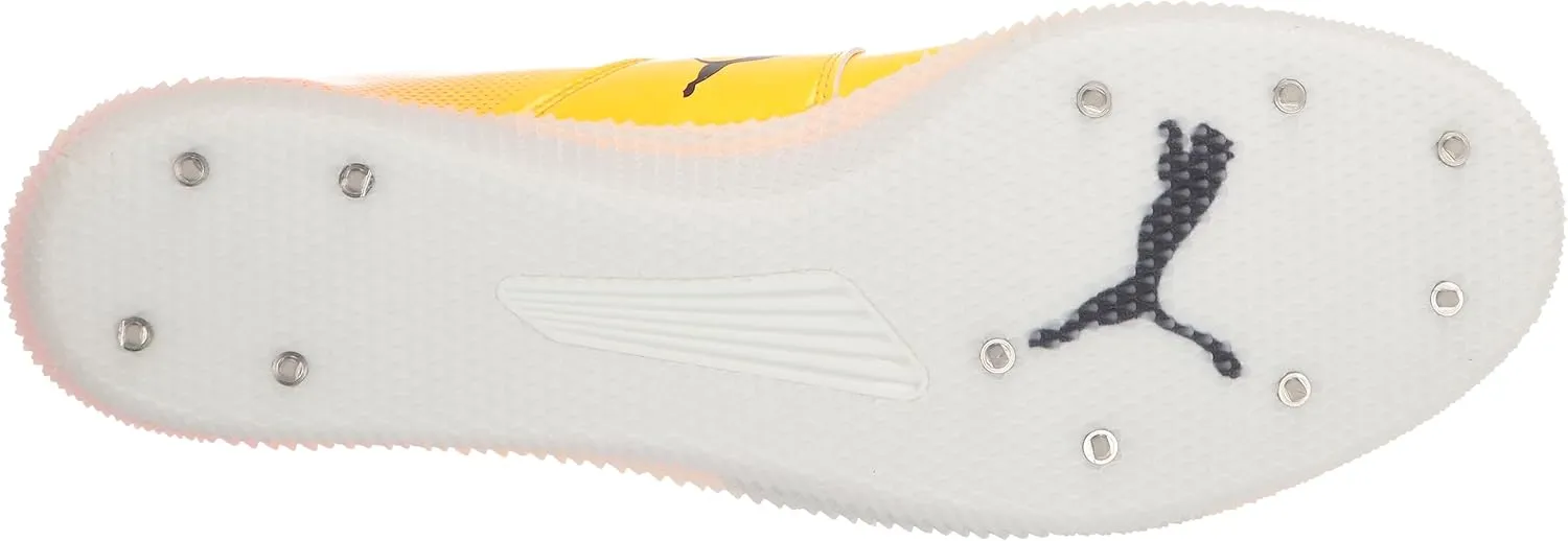 PUMA Men's Evospeed High Jump 10 Sun Stream/Sunset Glow Black 11 D (M)