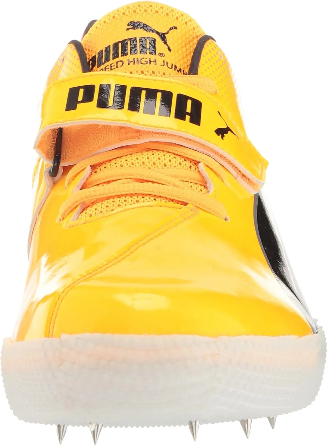 PUMA Men's Evospeed High Jump 10 Sun Stream/Sunset Glow Black 11 D (M)