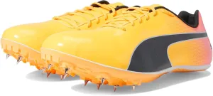 PUMA Men's Evospeed Sprint Track and Field Shoes, Sun Stream-Sunset Glow-Black, 14