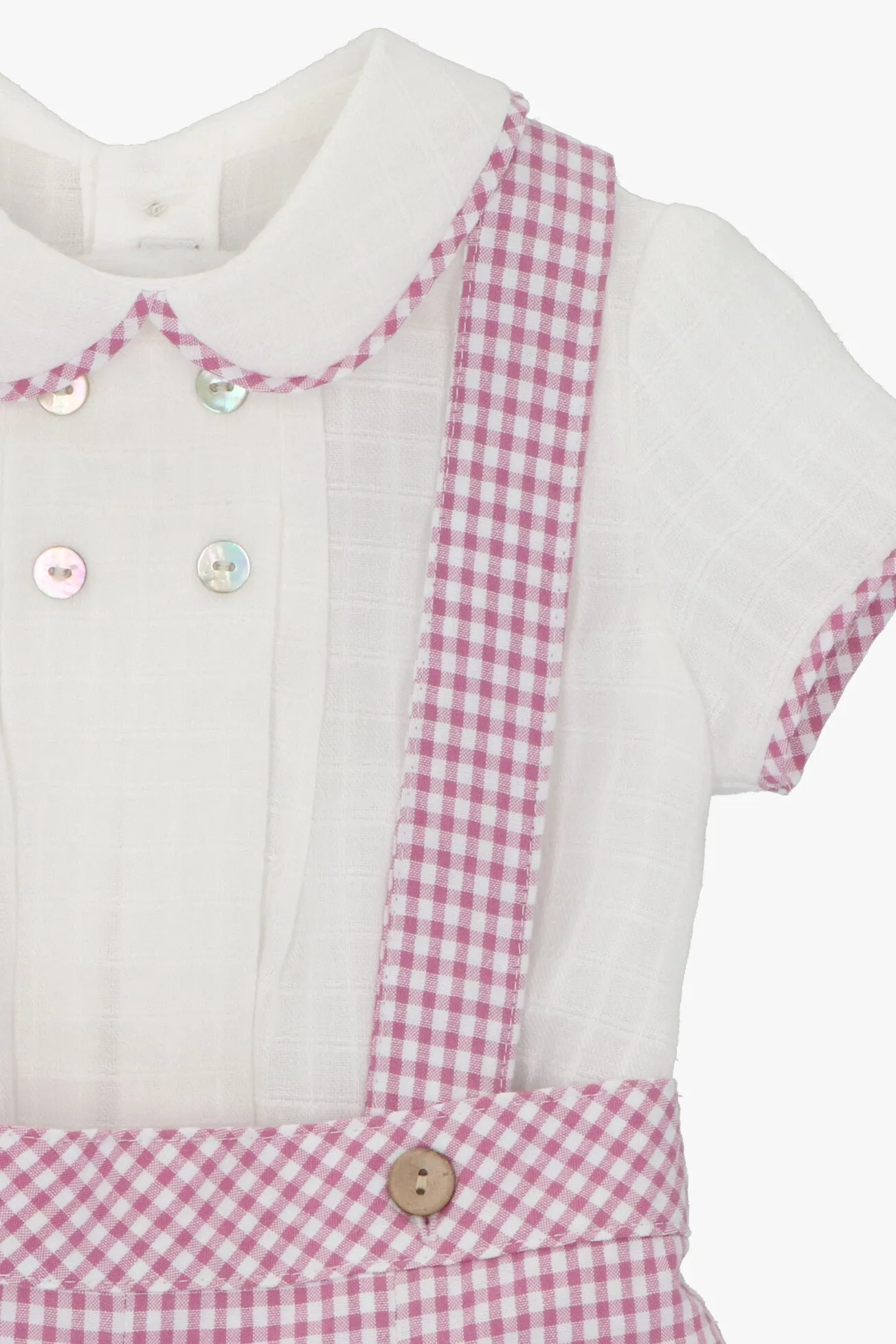 "Lysander" Shirt & Orchid Purple Gingham Jam Pants