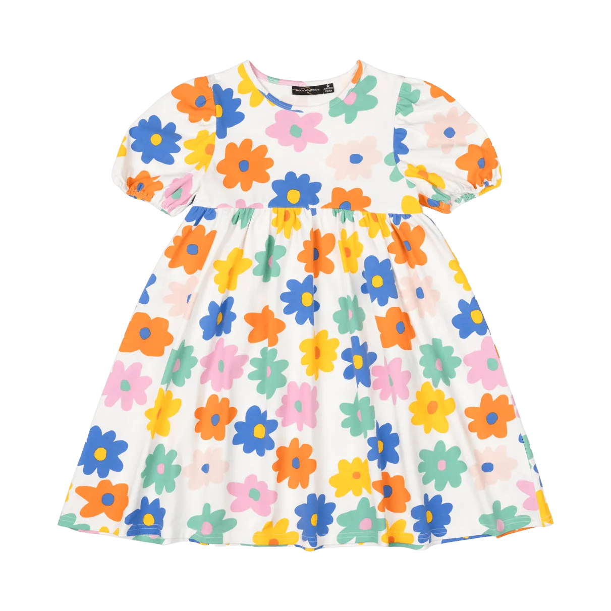 ROCK YOUR BABY - LOVE ME DO PUFF SLEEVE DRESS